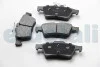 Гальмівні колодки зад. Connect/Focus II//Citroen C5/Saab 9-3 01- (ATE) BREMSI BP3217 (фото 2)