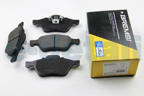 Тормозные колодки пер. Renault Megane/Scenic/Clio 02- (ATE) BREMSI BP3264