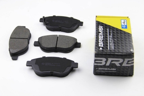 Тормозные колодки пер. Opel Corsa D 06- (Bosch) BREMSI BP3295 (фото 1)