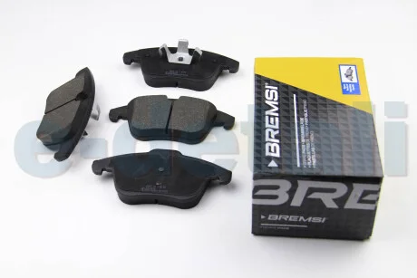 Тормозные колодки пер. Mondeo 07-/Volvo S60/V60 10-/V70 02-/XC 70 08- BREMSI BP3297
