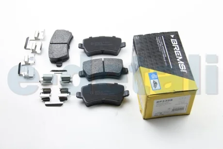 Тормозные колодки зад. Ford Galaxy/S-Max 06-15 (TRW) BREMSI BP3298