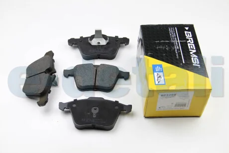 Тормозные колодки пер. Ford Mondeo 07-15/Volvo S80 06- (ATE) BREMSI BP3299