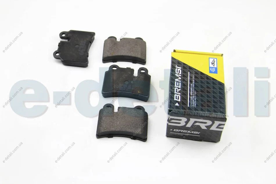 Тормозные колодки зад. VW Touareg 02-10 (brembo) BREMSI BP3302 (фото 1)