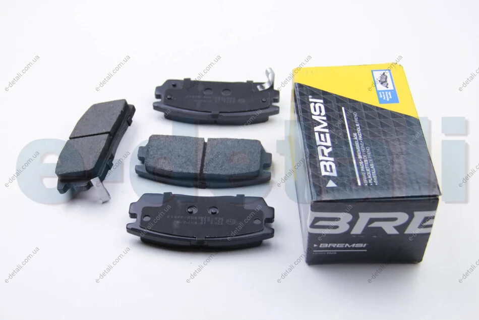 Тормозные колодки зад. Chevrolet Captiva 06- (akebono) BREMSI BP3304 (фото 1)