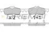 Гальмівні колодки зад. Toyota Yaris 05- (TEVES) BREMSI BP3320 (фото 1)