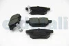 Тормозные колодки зад. Toyota Corolla/Yaris 05- BREMSI BP3322 (фото 2)