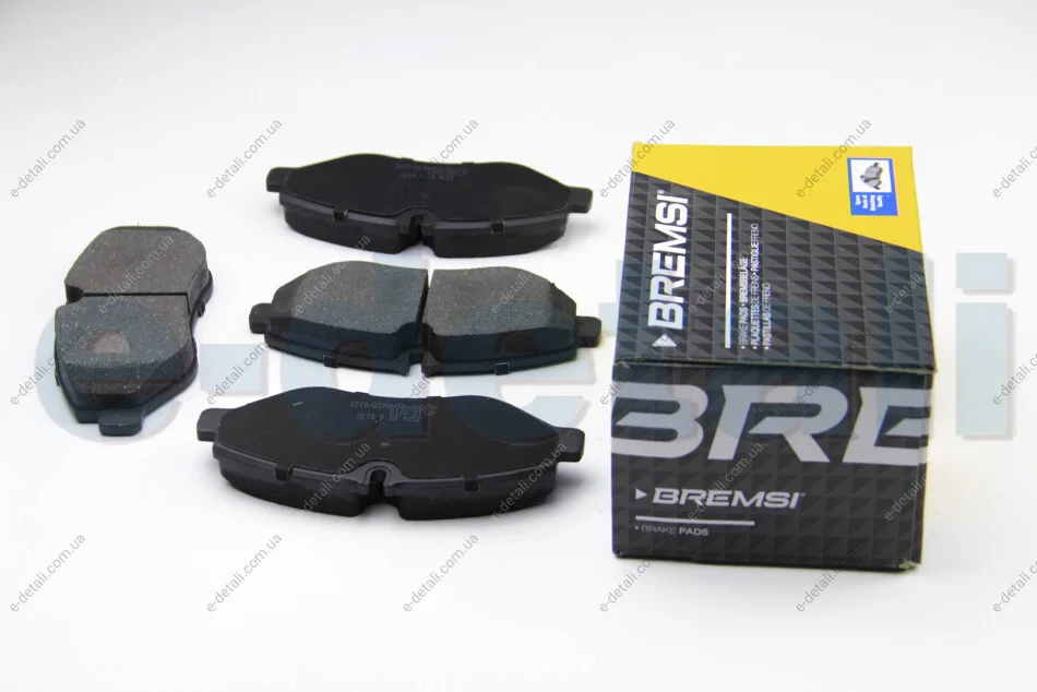 Тормозные колодки пер. Daily 06- BREMSI BP3324 (фото 1)