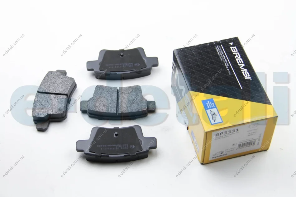 Тормозные колодки зад. Citroen C4 Picasso 06- (Bosch) BREMSI BP3331 (фото 1)