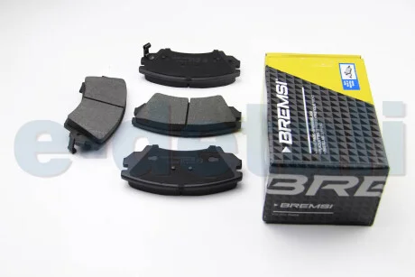 Тормозные колодки пер. Opel Astra J 09-/Insignia 08- (Mando) BREMSI BP3377