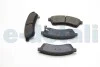 Тормозные колодки зад. Chevrolet Epica 05- (brembo) BREMSI BP3400 (фото 2)