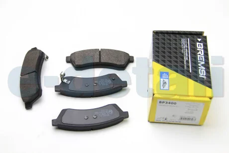 Тормозные колодки зад. Chevrolet Epica 05- (brembo) BREMSI BP3400