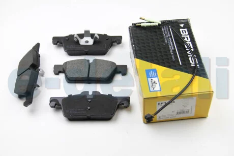 Тормозные колодки пер. Peugeot 508 10- (ATE) BREMSI BP3464