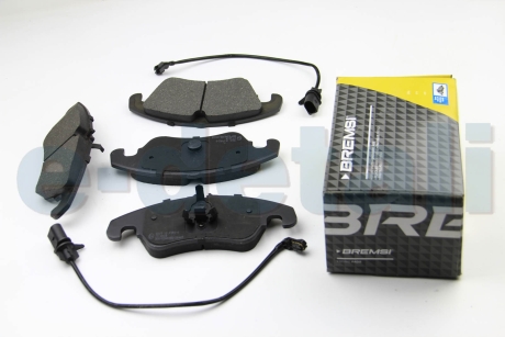 Тормозные колодки пер. Audi A4/A5/A6/A7/Q7 08- (TRW) BREMSI BP3515 (фото 1)