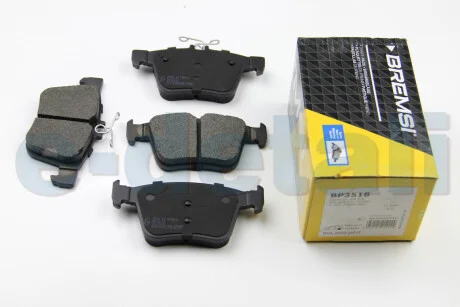 Тормозные колодки зад. VW Golf VII 13- (ATE) BREMSI BP3518