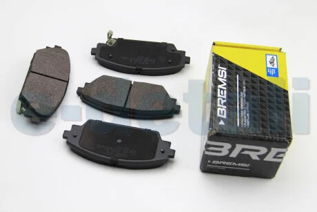 Тормозные колодки пер. Mazda 3/CX-3 13- (Akebono) BREMSI BP3556