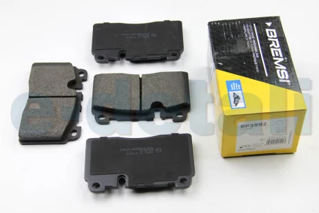 Тормозные колодки пер. Audi A6/A7/Q5 10- (Brembo) BREMSI BP3592