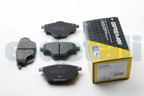 Тормозные колодки зад. Citroen C4/Peugeot 308 II 13- (Bosch) (106x51,9x16,7) BREMSI BP3625