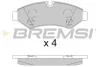 Гальмівні колодки зад. MB Sprinter (W907) 18- (Brembo) BREMSI BP3848 (фото 1)