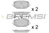 Гальмівні колодки BERLINGO/PARTNER/COMBO E 1.5-1.6 18- (ZF SACHS) BREMSI BP3952 (фото 1)