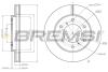 Гальмівний диск перед. L200/Pajero Sport 05- 2.4-3.5 BREMSI CD7818V (фото 1)