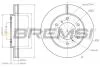 Гальмівний диск перед. L200/Pajero Sport 05- 2.4-3.5 BREMSI CD7818V (фото 1)