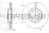 Гальмівний диск пер. Audi Q3 19-/Skoda Kodiaq/VW Tiguan 16- BREMSI CD8016V (фото 1)