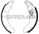 Гальмівні колодки зад. Ford Fiesta III 89-99 (Bendix) BREMSI GF0225-1 (фото 1)