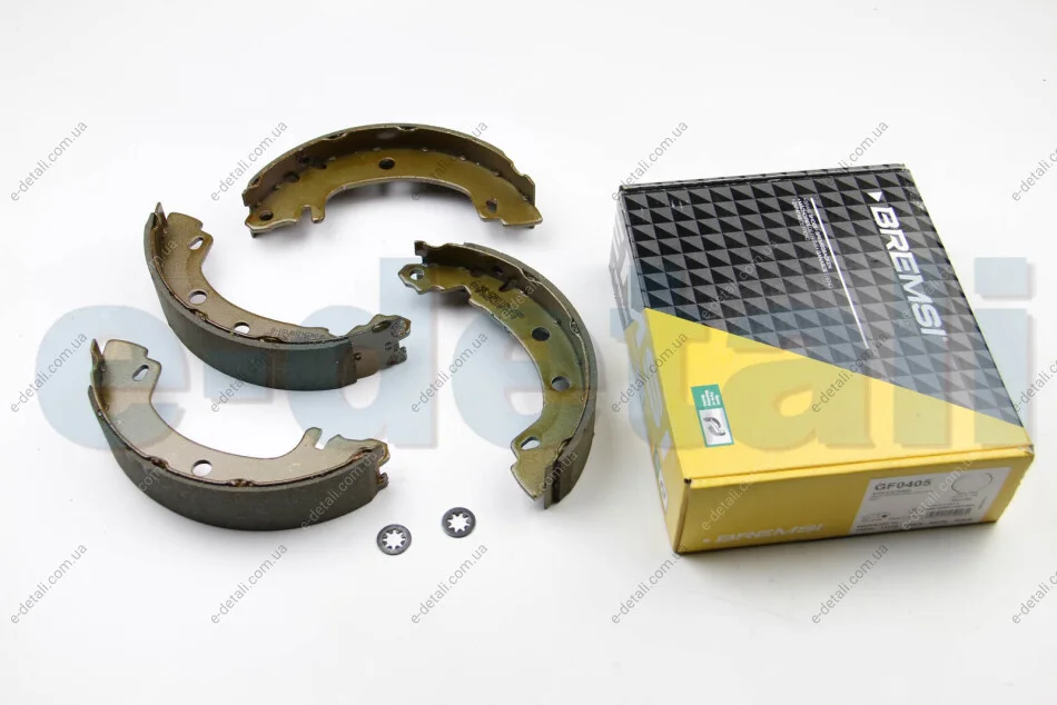 Тормозные колодки зад. Renault Megane I 96-03,III 08- (Bendix) BREMSI GF0405 (фото 1)