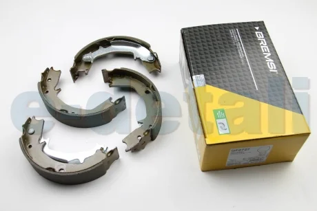 Колодки ручного тормоза Hyundai Santa FE I 01-6,Trajet 00-08, Elantra 00-06/Kia Sportage 04- BREMSI GF0727