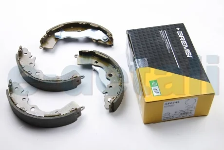 Тормозные колодки зад. Hyundai Accent III 05-10/Kia Rio II 05- (Mando) BREMSI GF0749