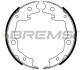 Гальмівні колодки зад. Leaf/Tiida/Pulsar/Sentra/Juke/Cube/Qashqai/X-Trail/RAV 4/Koleos 07- BREMSI GF0976 (фото 1)