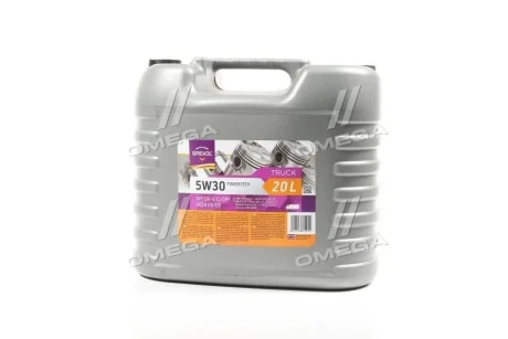 Масло моторное. TRUCK POWERTECH 5W30 CK-4/CJ-4/DPF E6 (Канистра 20л) BREXOL 48021143810