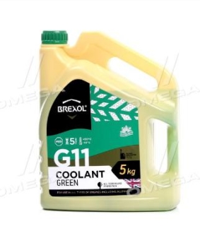 Антифриз GREEN G11 Antifreeze (зеленый)) 5kg BREXOL Antf-015