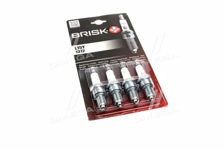 Свічка запалювання CLASSIC ВАЗ 2101-07, 2121, Москвич (1-конт.) BRISK L15Y