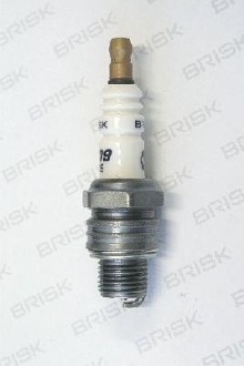 Свеча зажигания 402 (зазор 0,55мм) с резистором (п/газ) (1шт) (кратно 4) BRISK NR15S (фото 1)