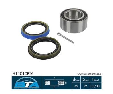 Підшипник колеса,комплект BTA H11010BTA