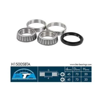 Підшипник колеса,комплект BTA H15005BTA