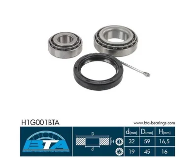 Подшипник колеса, комплект BTA H1G001BTA