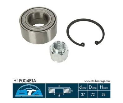 Подшипник колеса, комплект BTA H1P004BTA