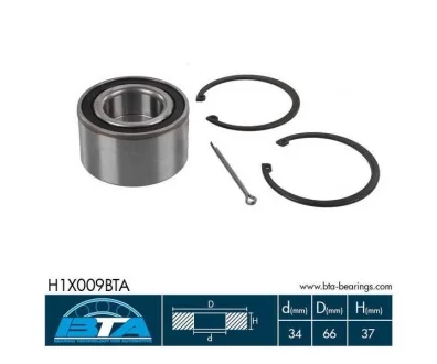 Подшипник колеса, комплект BTA H1X009BTA