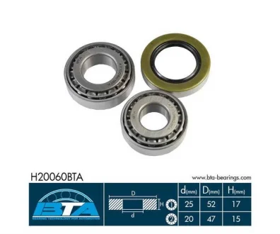 Подшипник колеса, комплект BTA H20060BTA