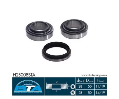 Підшипник колеса,комплект BTA H25008BTA