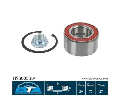 Подшипник колеса, комплект BTA H2B005BTA