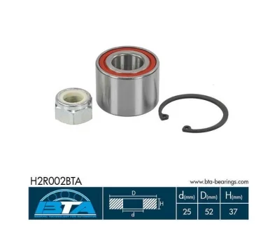 Підшипник колеса,комплект BTA H2R002BTA