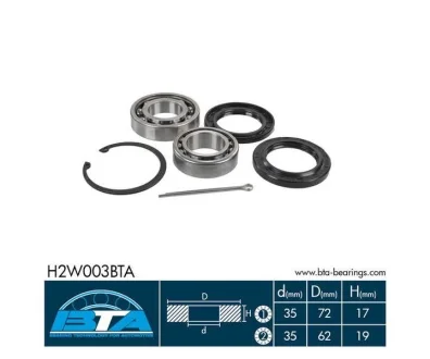 Подшипник колеса, комплект BTA H2W003BTA