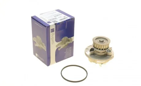 Помпа води Opel Astra G/Combo/Meriva A/Vectra B 1.6 95-10 (19z) (R/B) (7 лоп) BUGATTI PA10020