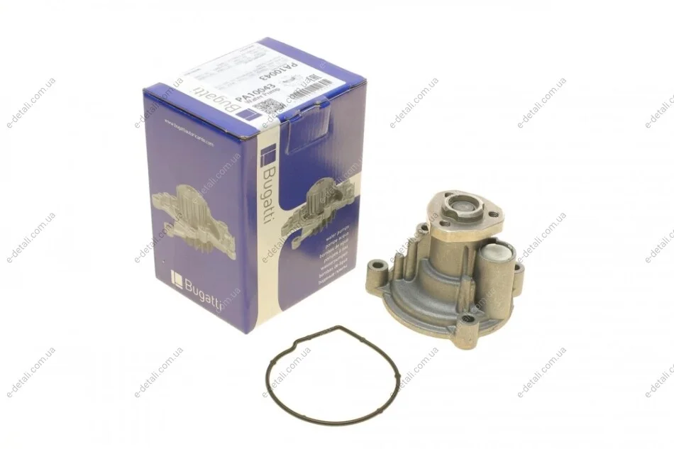 Помпа воды Audi A3/Seat Ibiza/Skoda Fabia/Octavia/VW Golf/Passat 1.6/1.6FSI 03- BUGATTI PA10043 (фото 1)