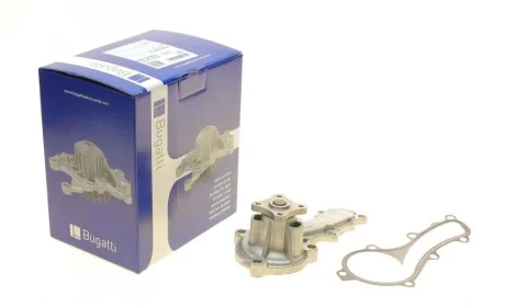 Помпа води Nissan Almera 1.5/1.6/1.8 00-/Primera 1.6/1.8 99-08 (R/B) (6 лоп) BUGATTI PA10055