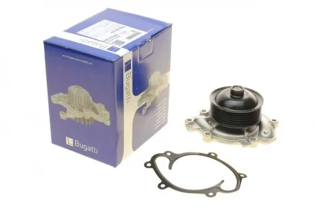 Помпа воды MB Sprinter 906/907/910/Vito (W639)/C-class/E-class 3.0CDI OM642 06- (B/B)(6 лоп) BUGATTI PA10109