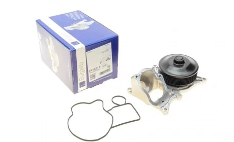 Помпа воды BMW 3 (F30/F80/F34)/4 (F36/F33/F83)/5 (F10/F07/F11) 3.0D 10- (N57) (B/B)(6 лоп) BUGATTI PA10211